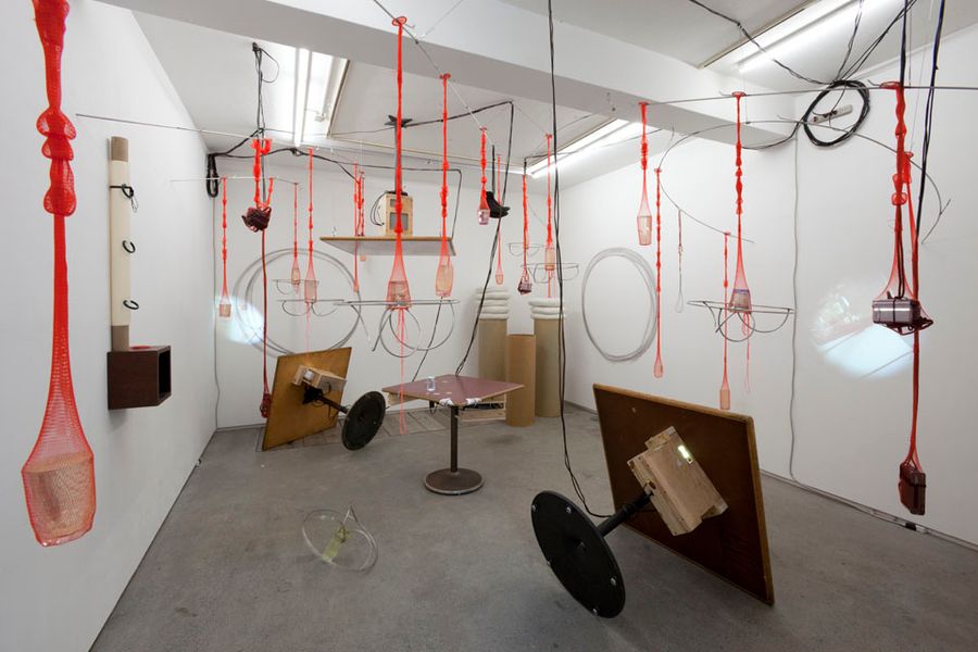 Featured Image (Installation View) of exhibtion: Aki Sasamoto's Life Laboratory