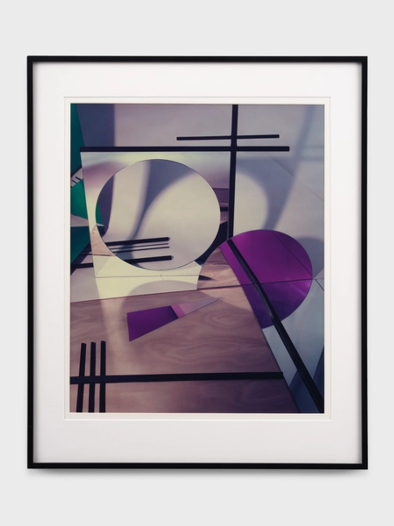 Installation view of displayed artwork titled CONSTRUCT PC III-C