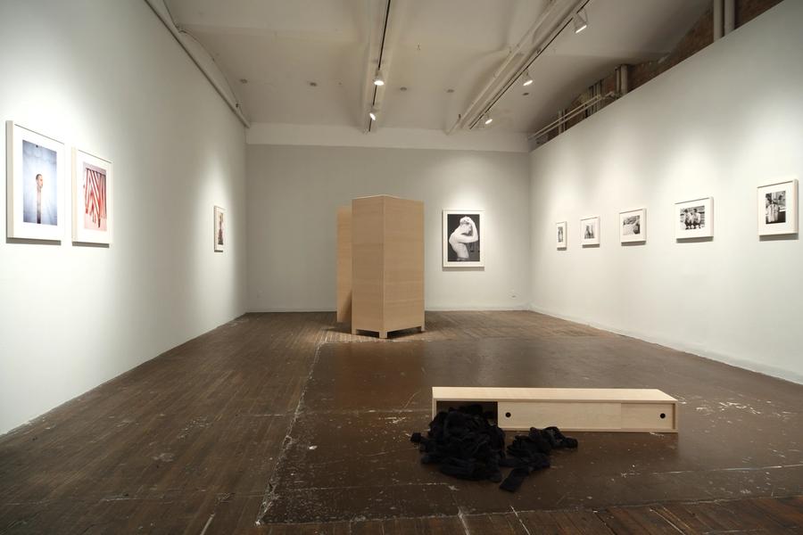 Featured Image (Installation View) of exhibtion: Tom Burr and Walter Pfeiffer