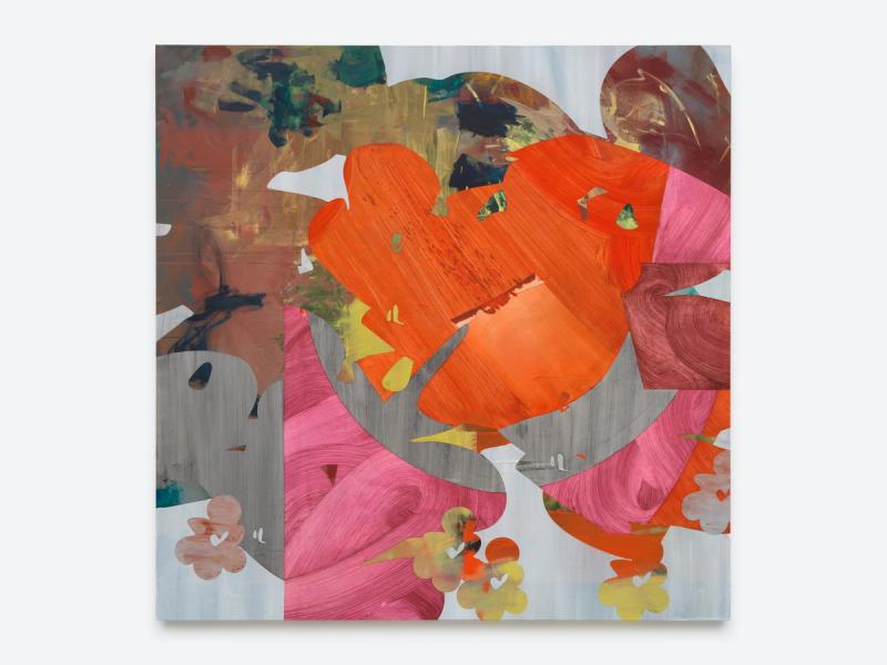 Installation view of displayed artwork titled Woman without a hat