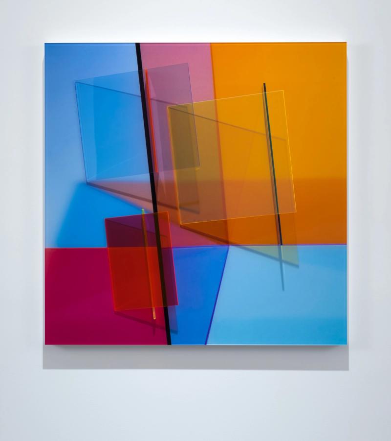 Installation view of displayed artwork titled Progression One