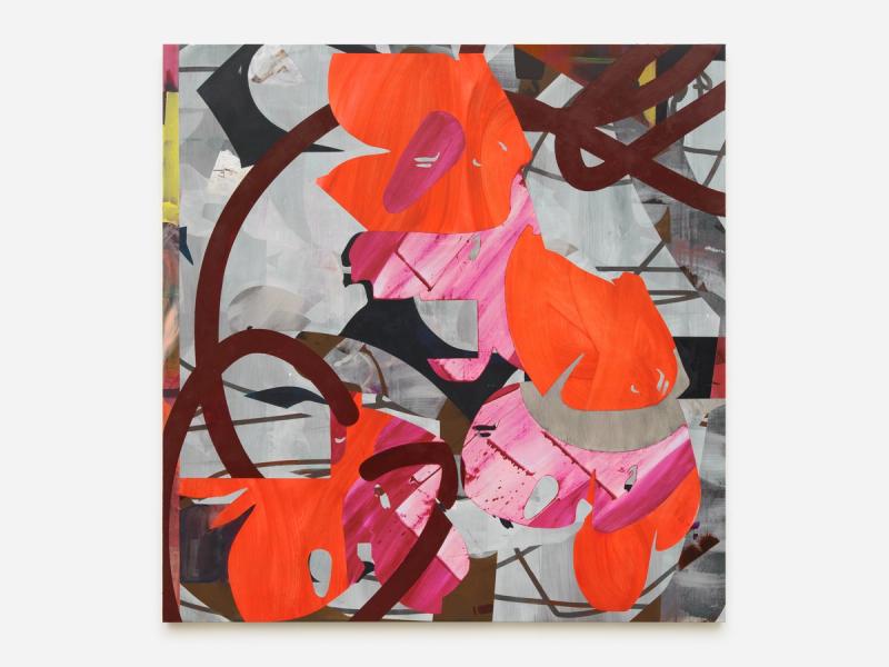 Installation view of displayed artwork titled Vision Machine