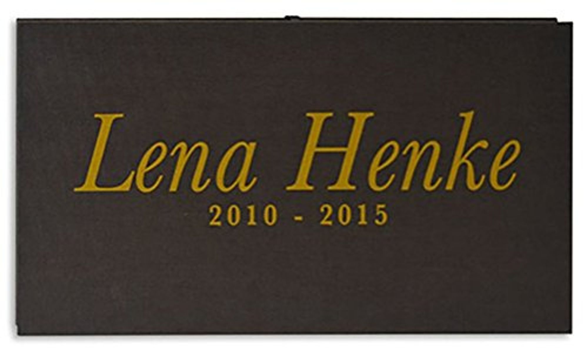 Detail view of Lena Henke 2010-2015 against a plain gray background