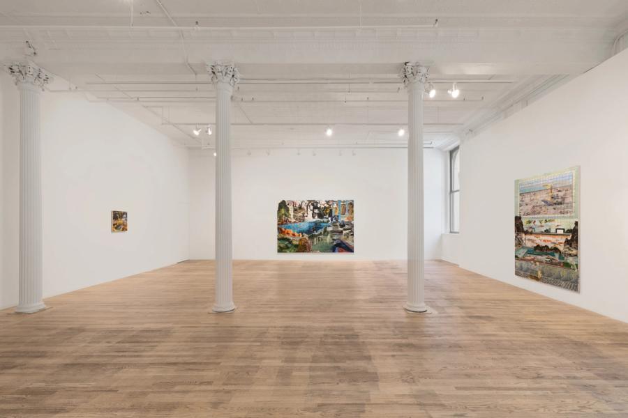Installation view of Yuan Yuan