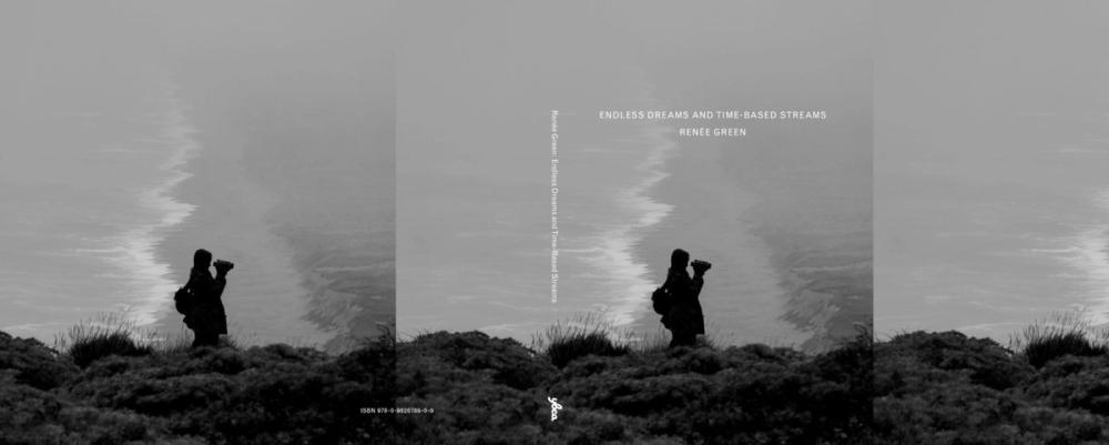 Book cover on plain gray background with title of Endless Dreams and Time-Based Streams