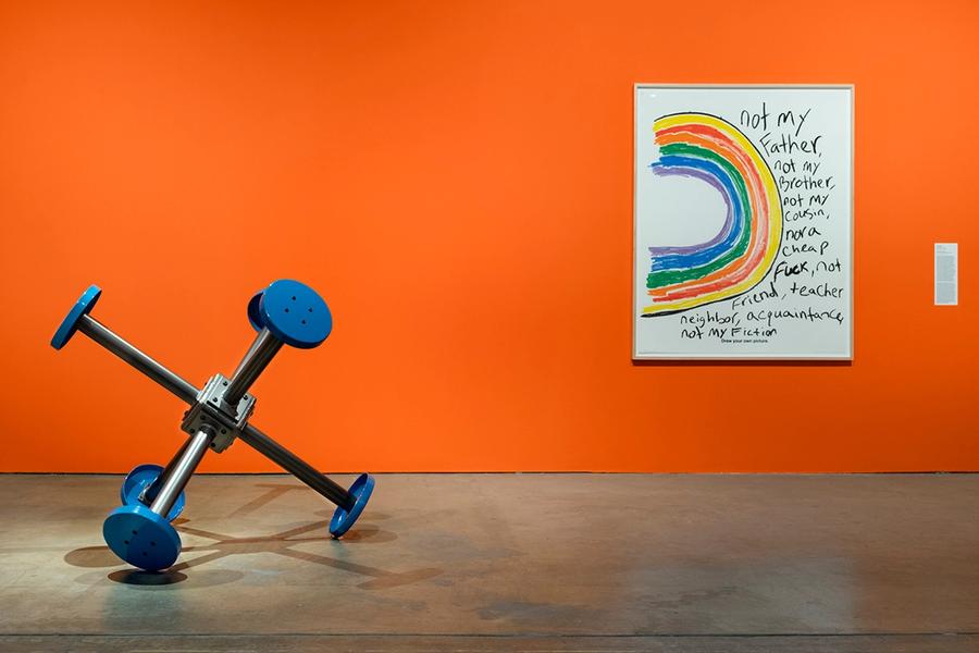 Featured Image (Installation View) of exhibtion: Colored People Time: Banal Presents