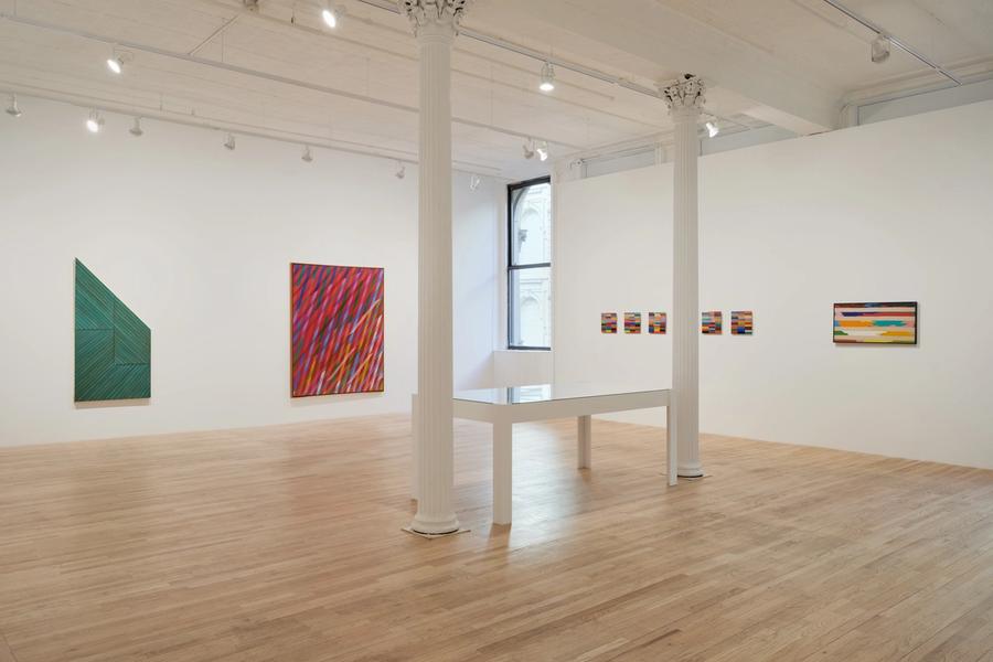 Featured Image (Installation View) of exhibtion: Piero Dorazio and Mary Obering