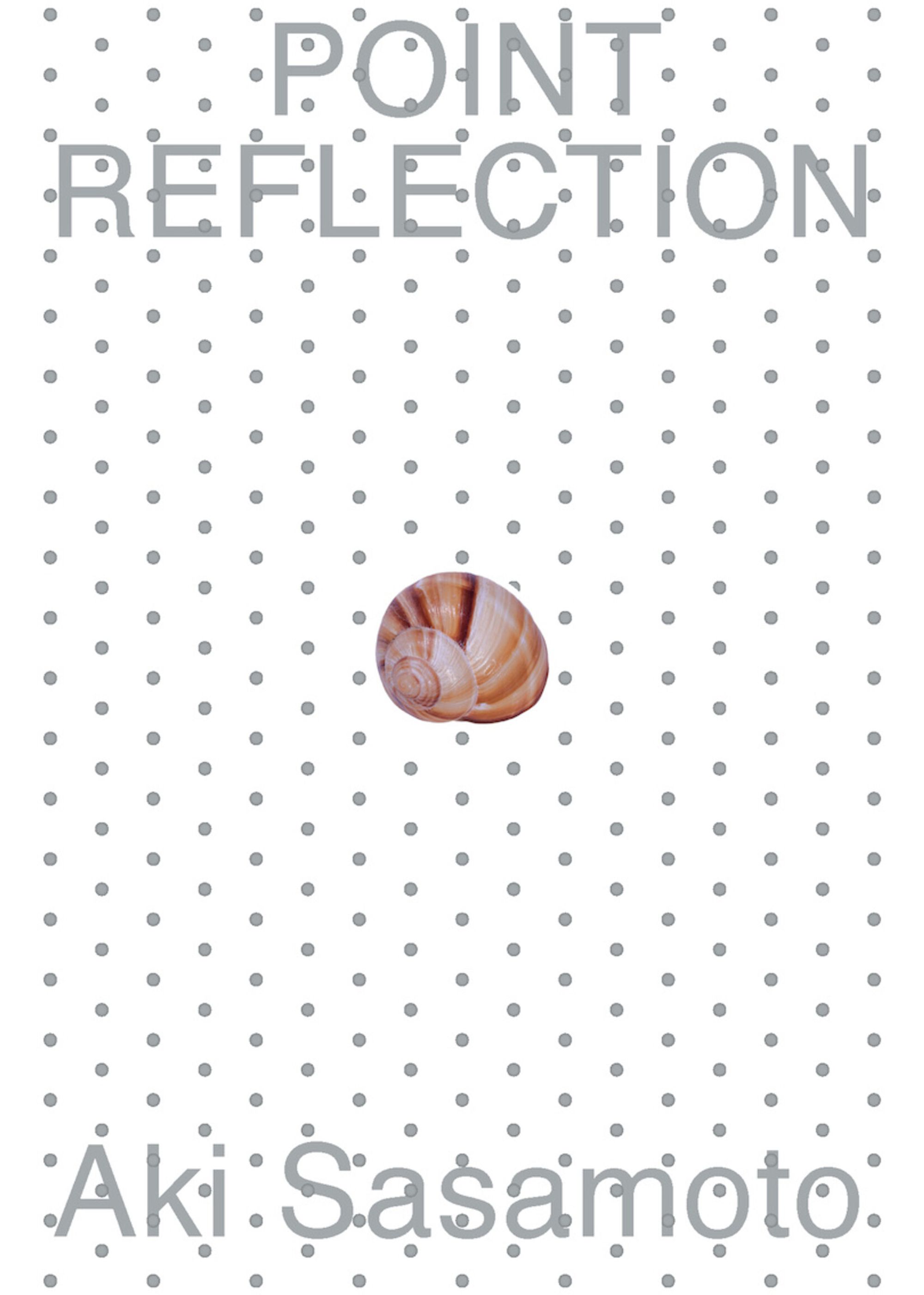 Detail view of Aki Sasamoto: Point Reflection against a plain gray background