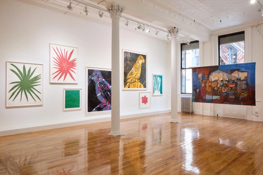 Featured Image (Installation View) of exhibtion: Burle Marx | Santídio Pereira