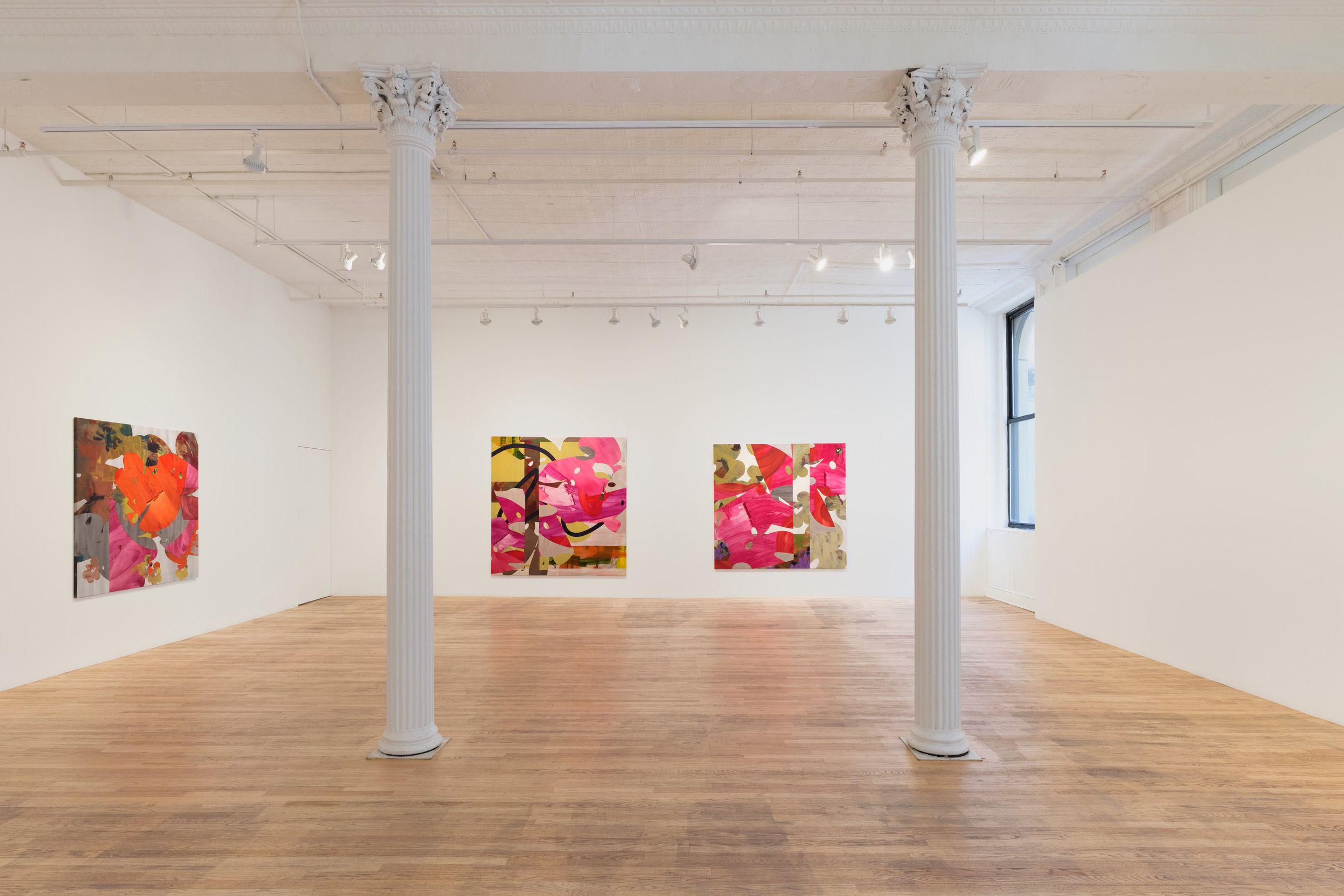 Installation view of Violet Dennison