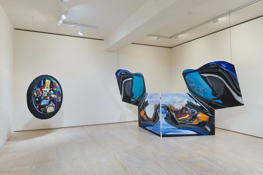 Featured Image (Installation View) of exhibtion: Autonomous Drive