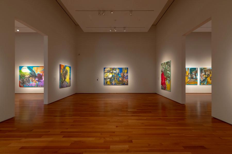 Featured Image (Installation View) of exhibtion: Vian Sora: Outerworlds