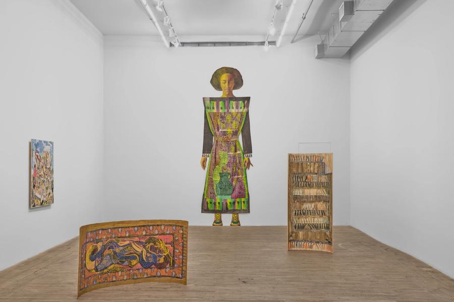 Featured Image (Installation View) of exhibtion: The Wind Keeps Time