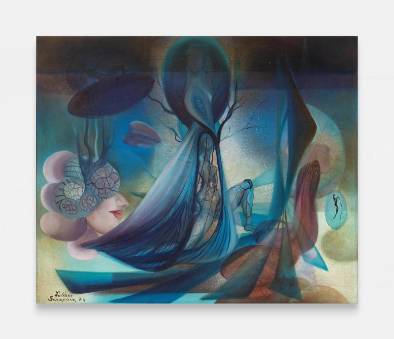 Installation view of displayed artwork titled Untitled