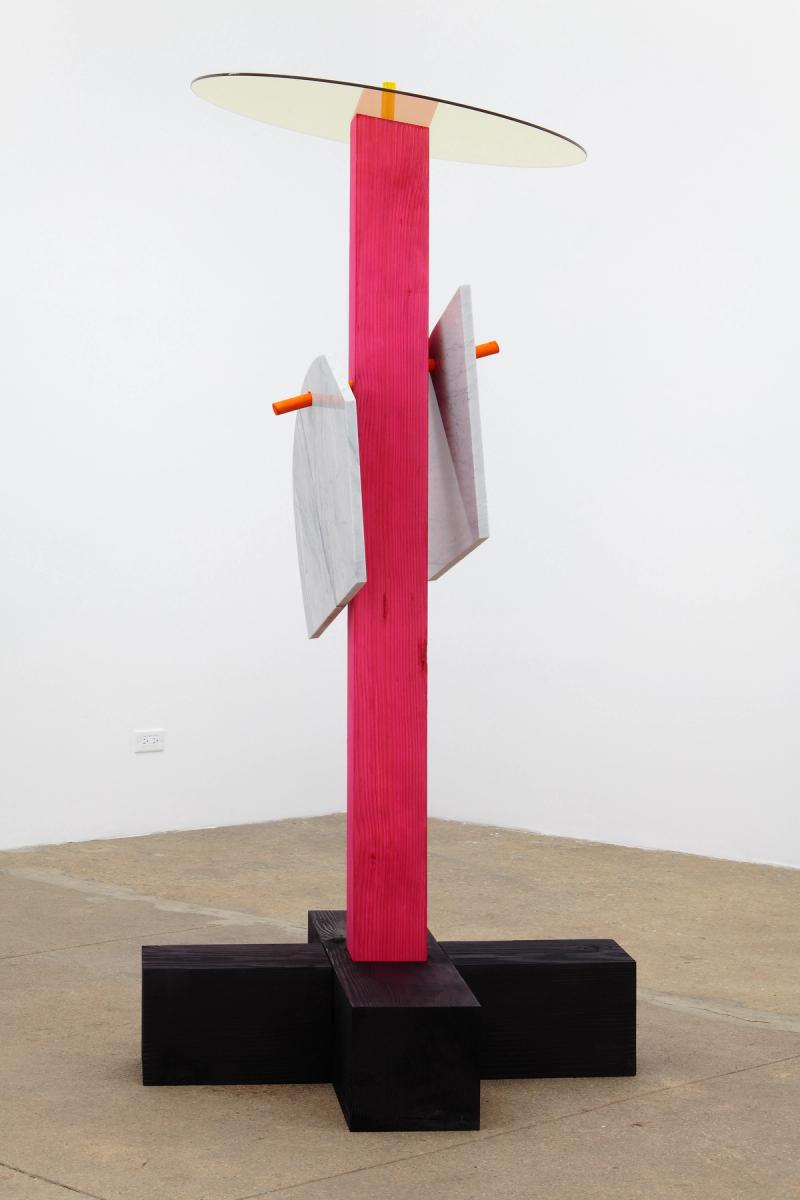 Installation view of displayed artwork titled Clumsy Angel