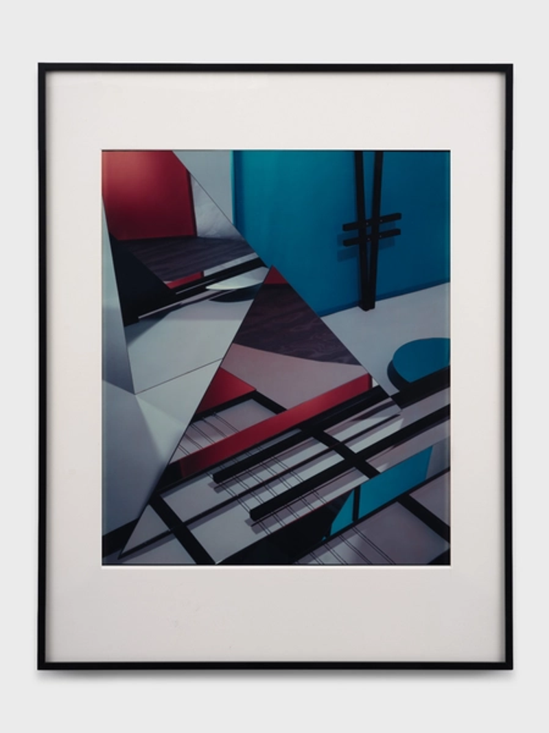 Installation view of displayed artwork titled CONSTRUCT PC 4-B