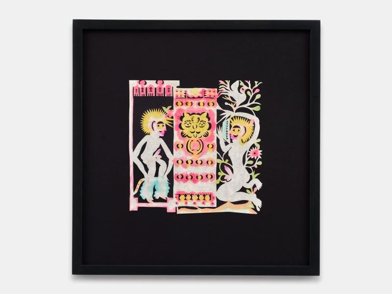 Installation view of displayed artwork titled Gate