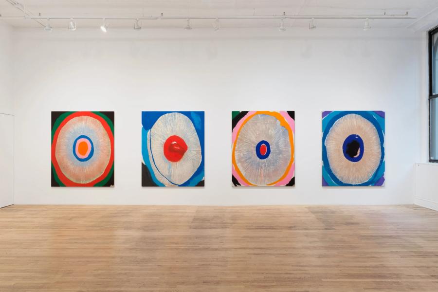 Installation view of Echo