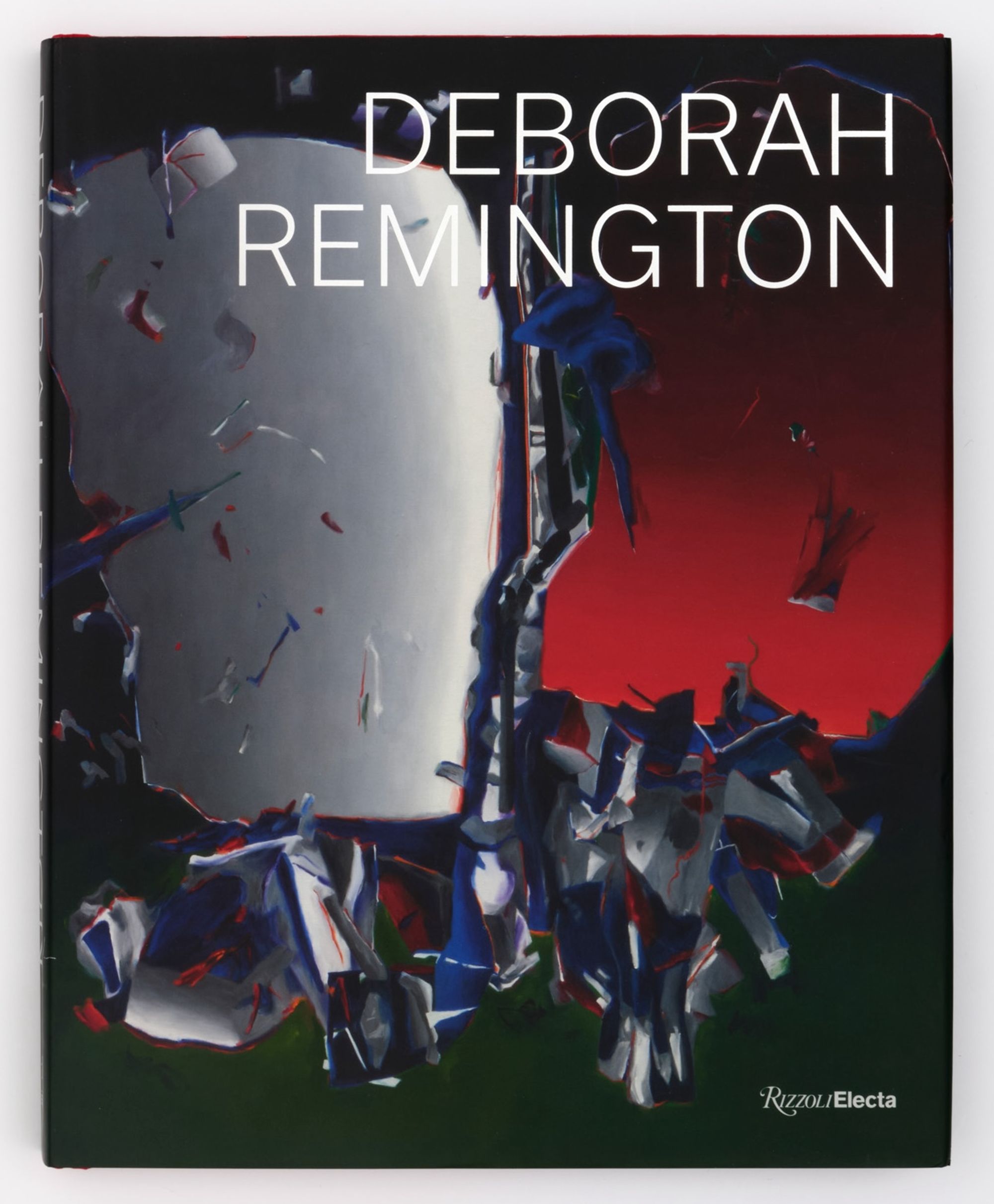 Book cover on plain background with title of Deborah Remington