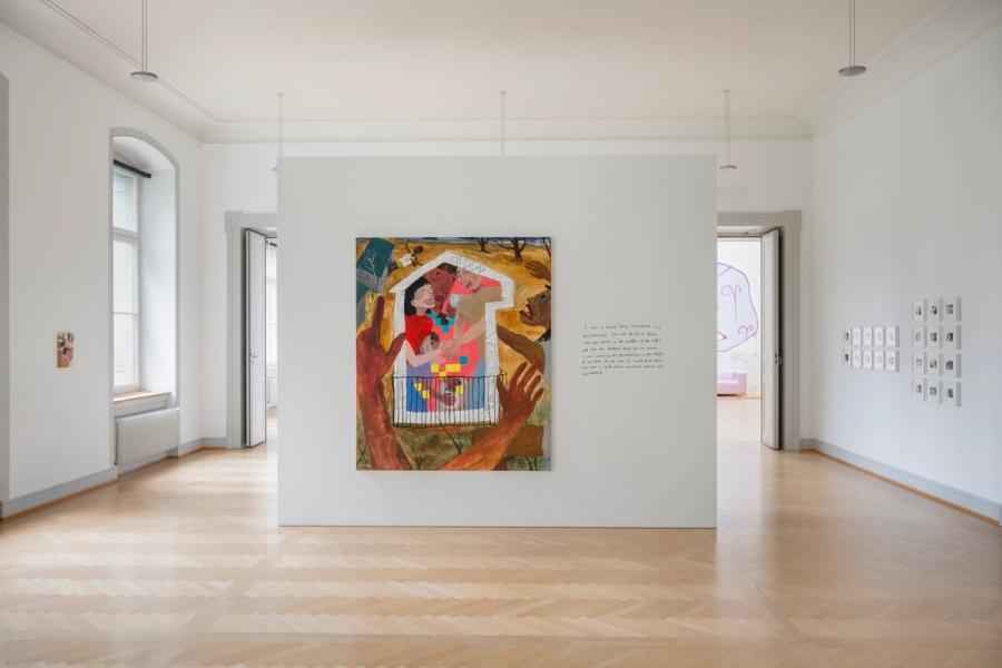 Featured Image (Installation View) of exhibtion: Burning Down the House: Rethinking Family