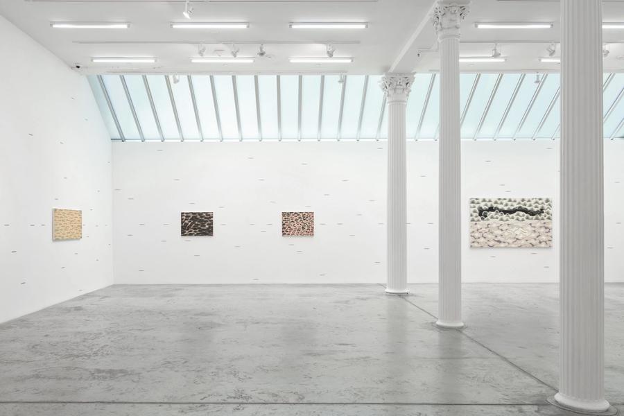 Installation view of When sky merges with Earth