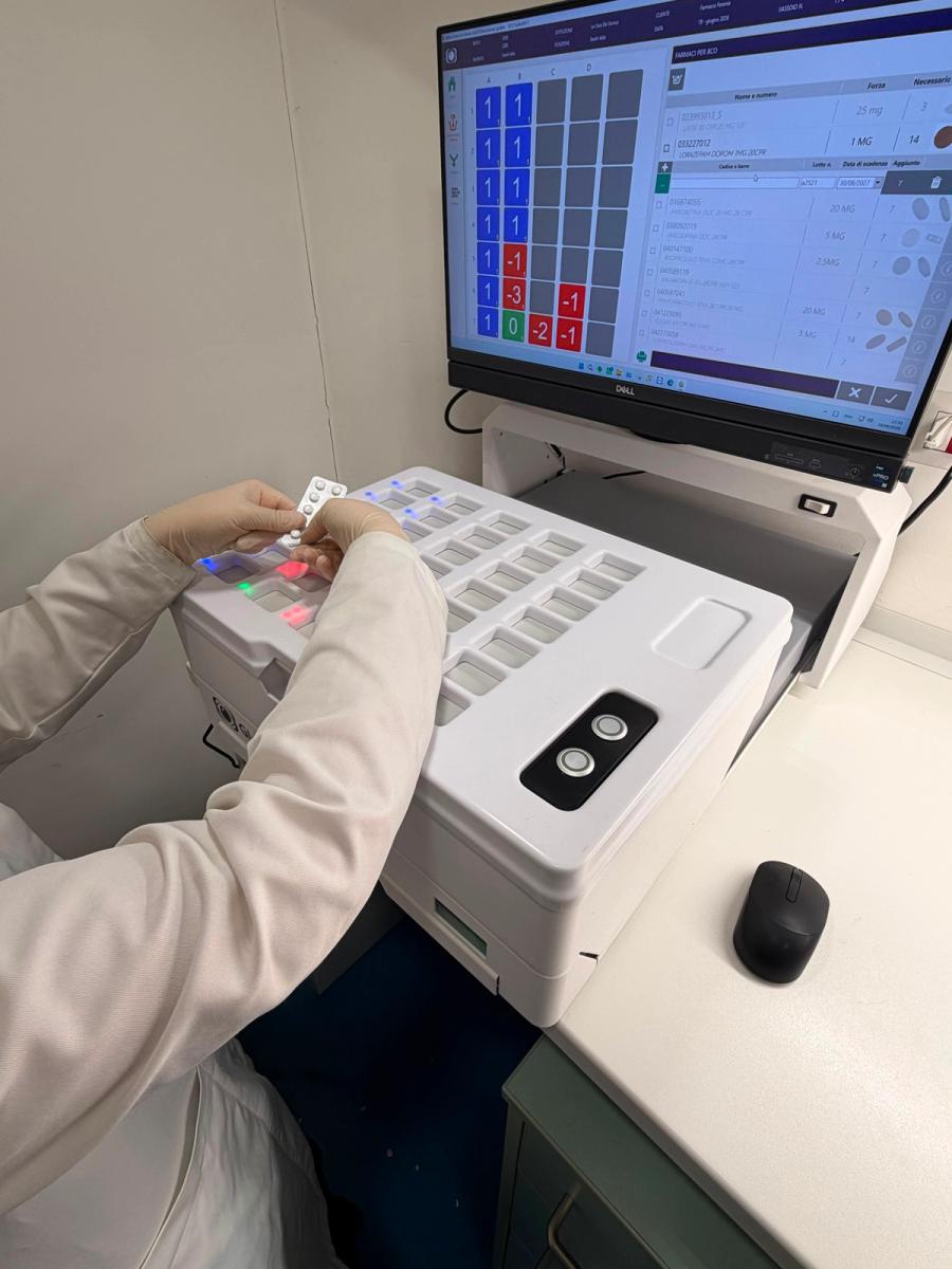 Laboratorio del deblistering