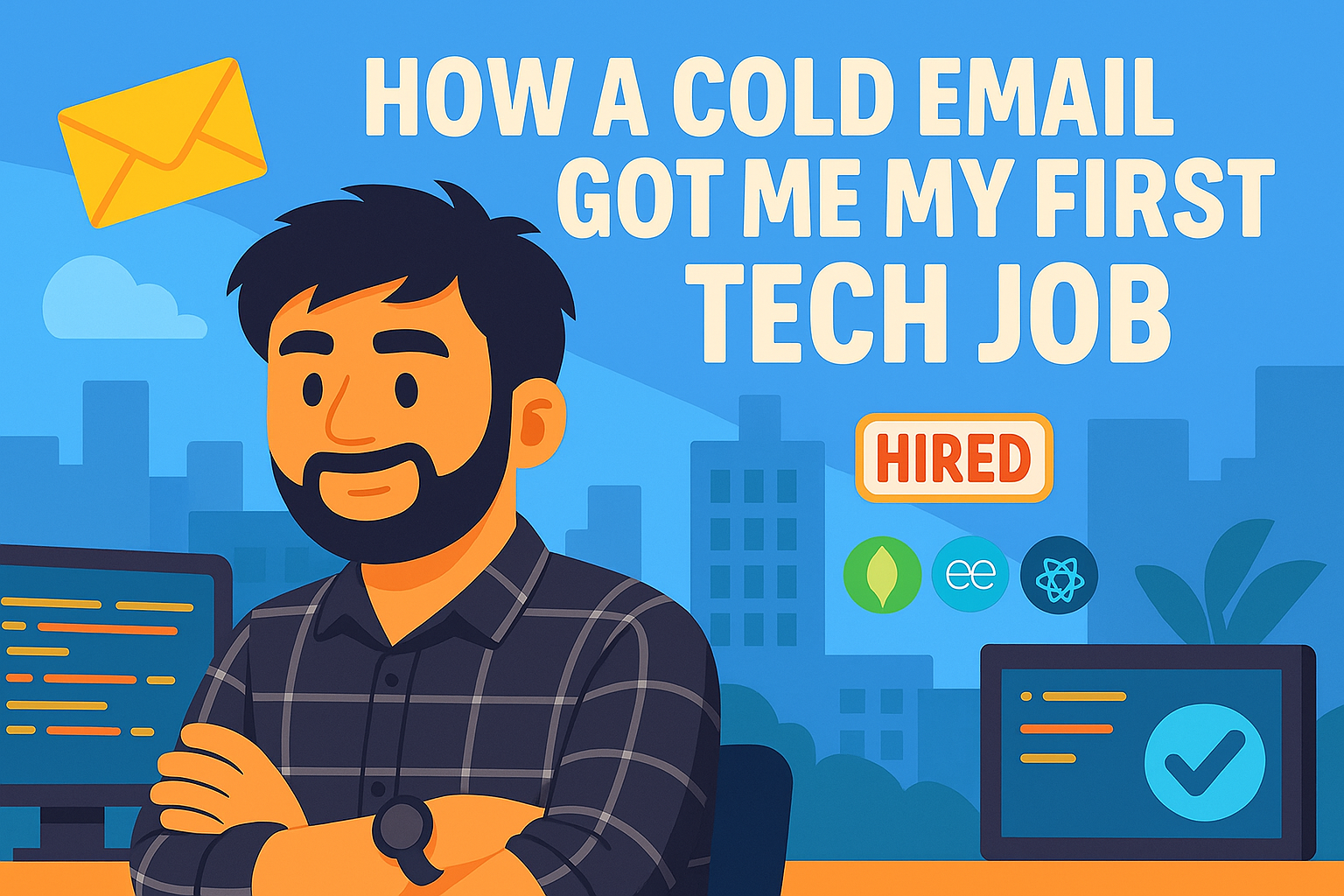 How a Cold Email Got Me My First Tech Job