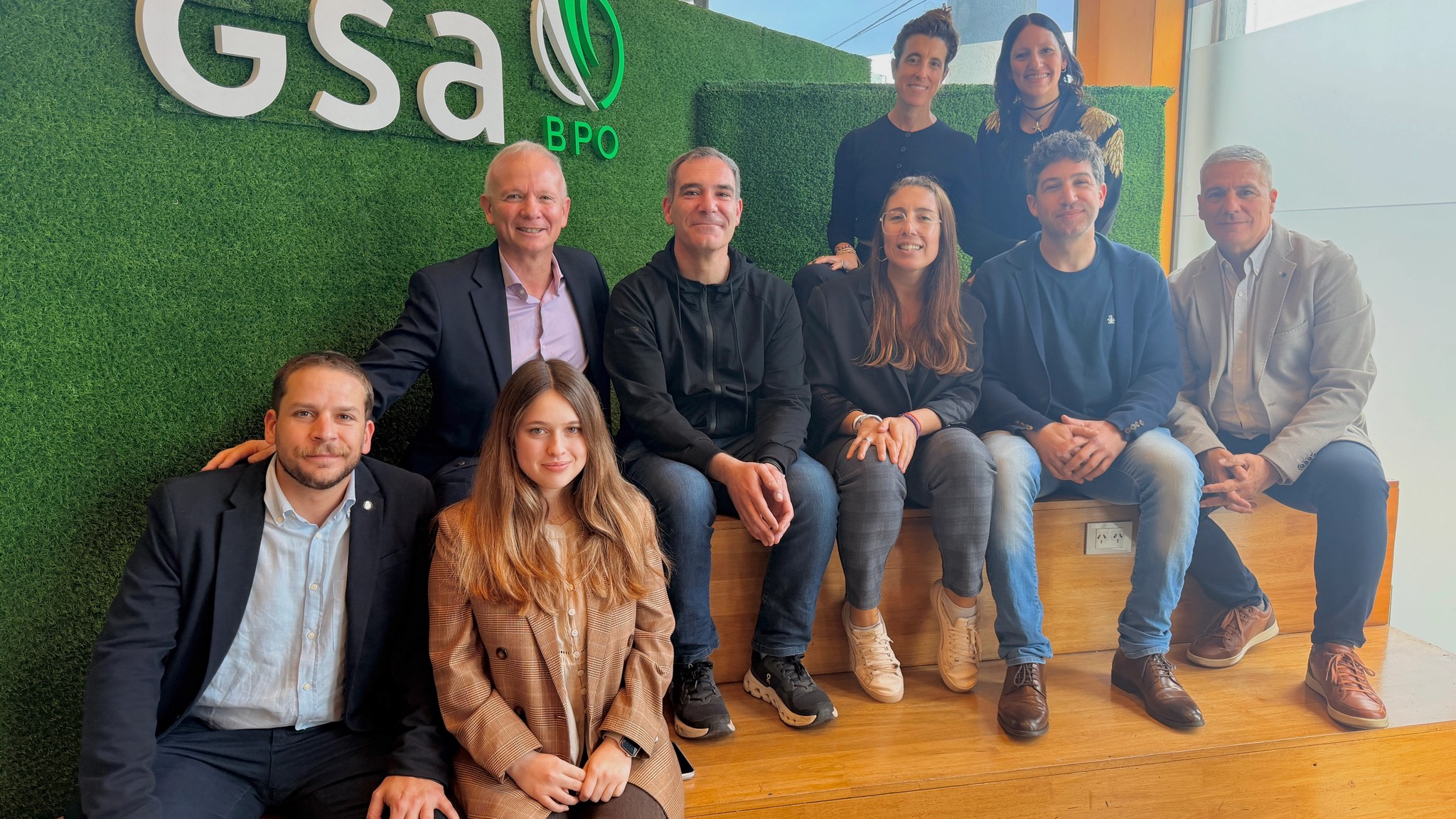 Agustín Neme visitó GSA BPO y destacó el empleo que genera la firma en la ciudad