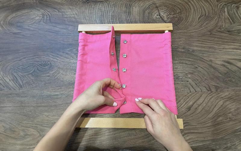 рамка с розов плат и тик так копчета