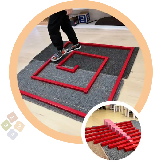 Упражнения за напреднали, включващи червени летви