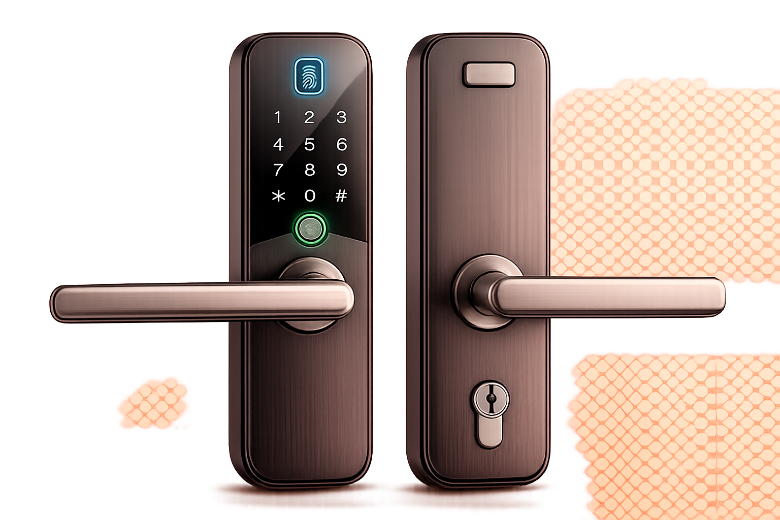 Secure smart entry lock