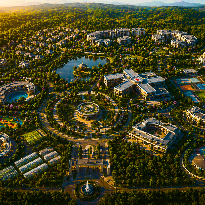 ariel view