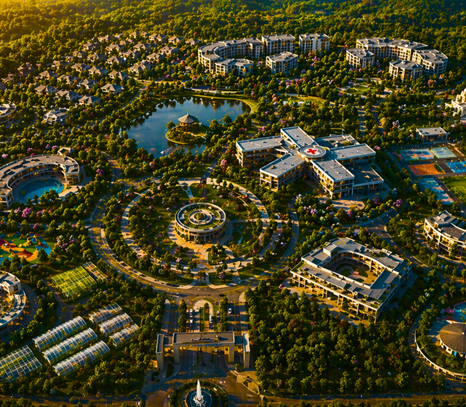 ariel view