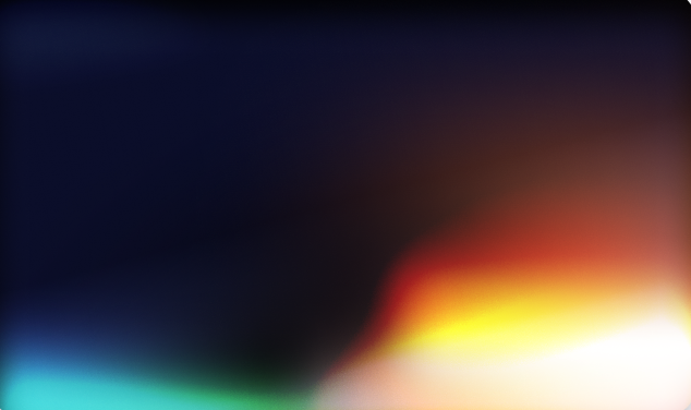 Colourful abstract glow