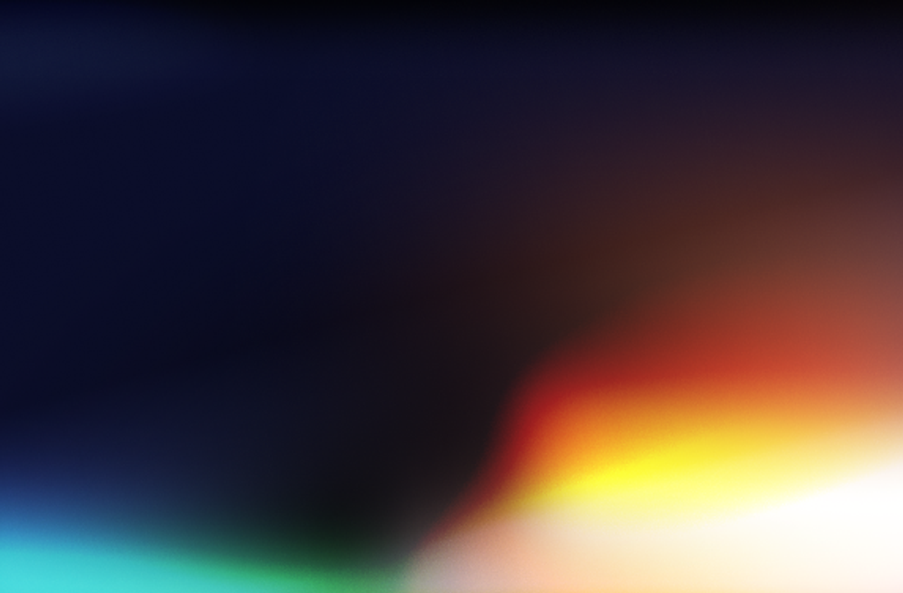 Colourful abstract glow