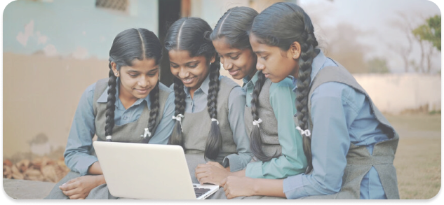 Children learning at Alokashala