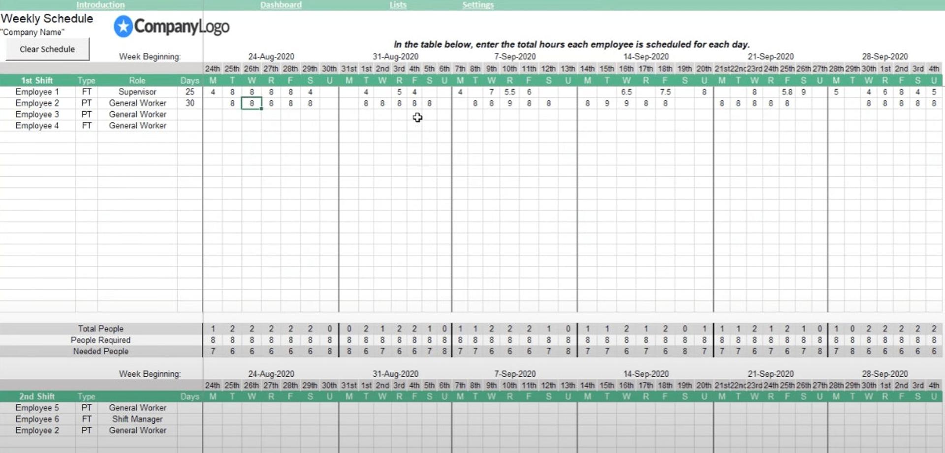 Example Car Rider Schedule 10 Driver Schedule Templates for Last Mile Delivery (Examples & Free ...