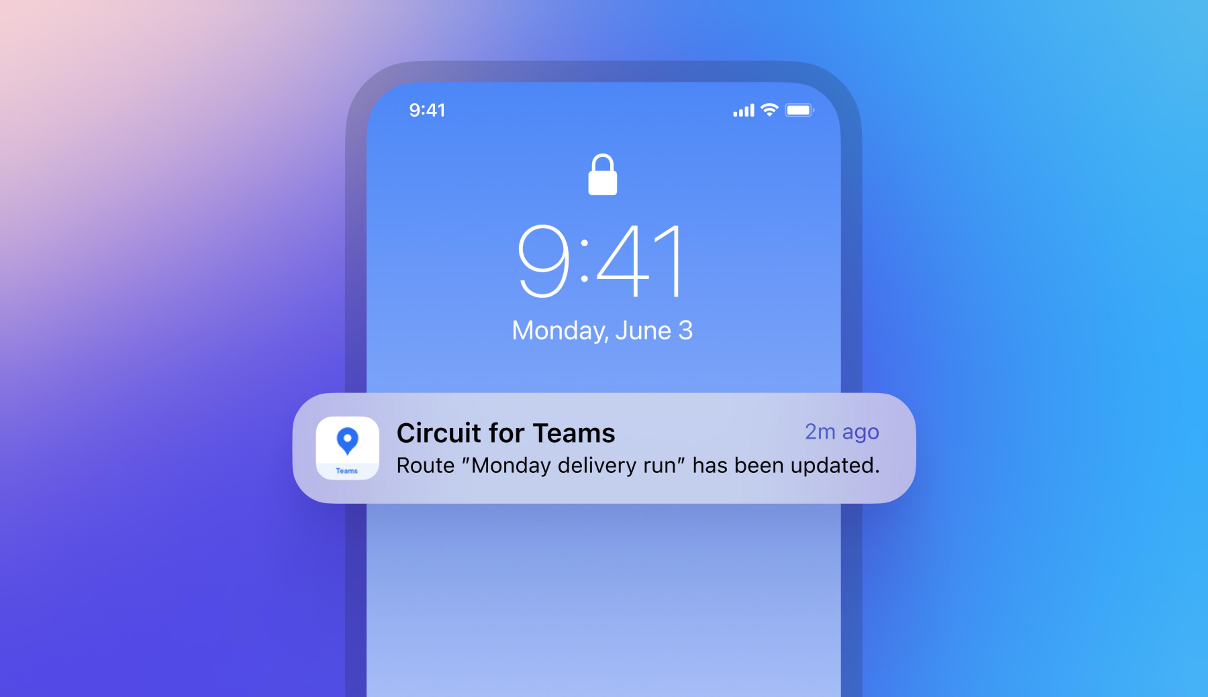 Make changes to live routes and notify drivers