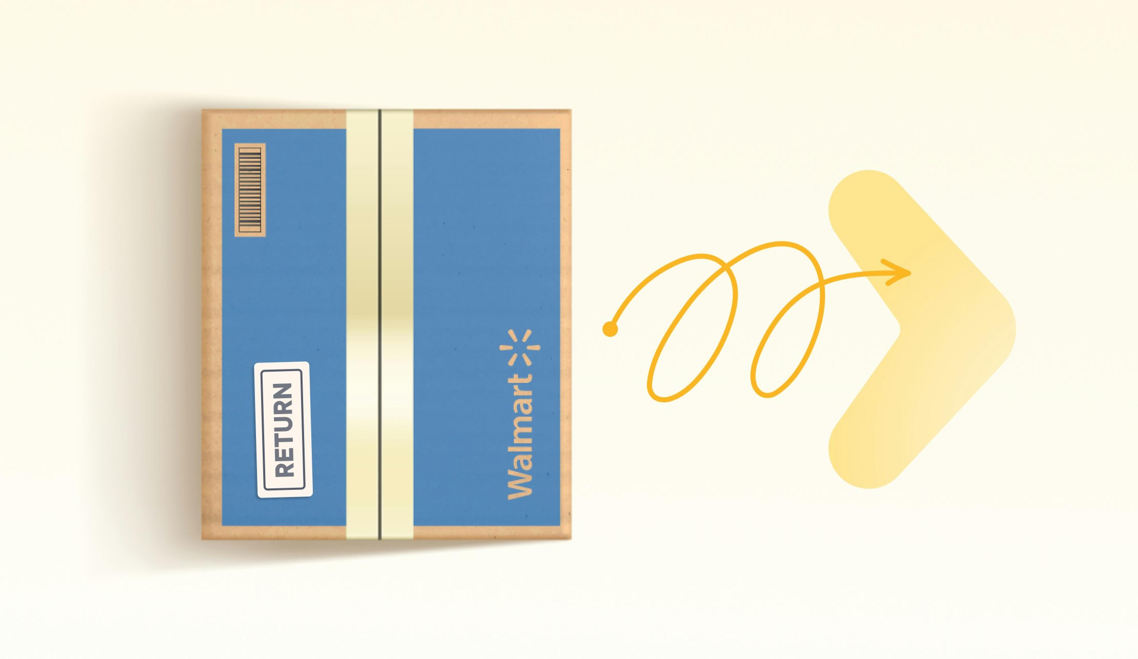 return walmart package