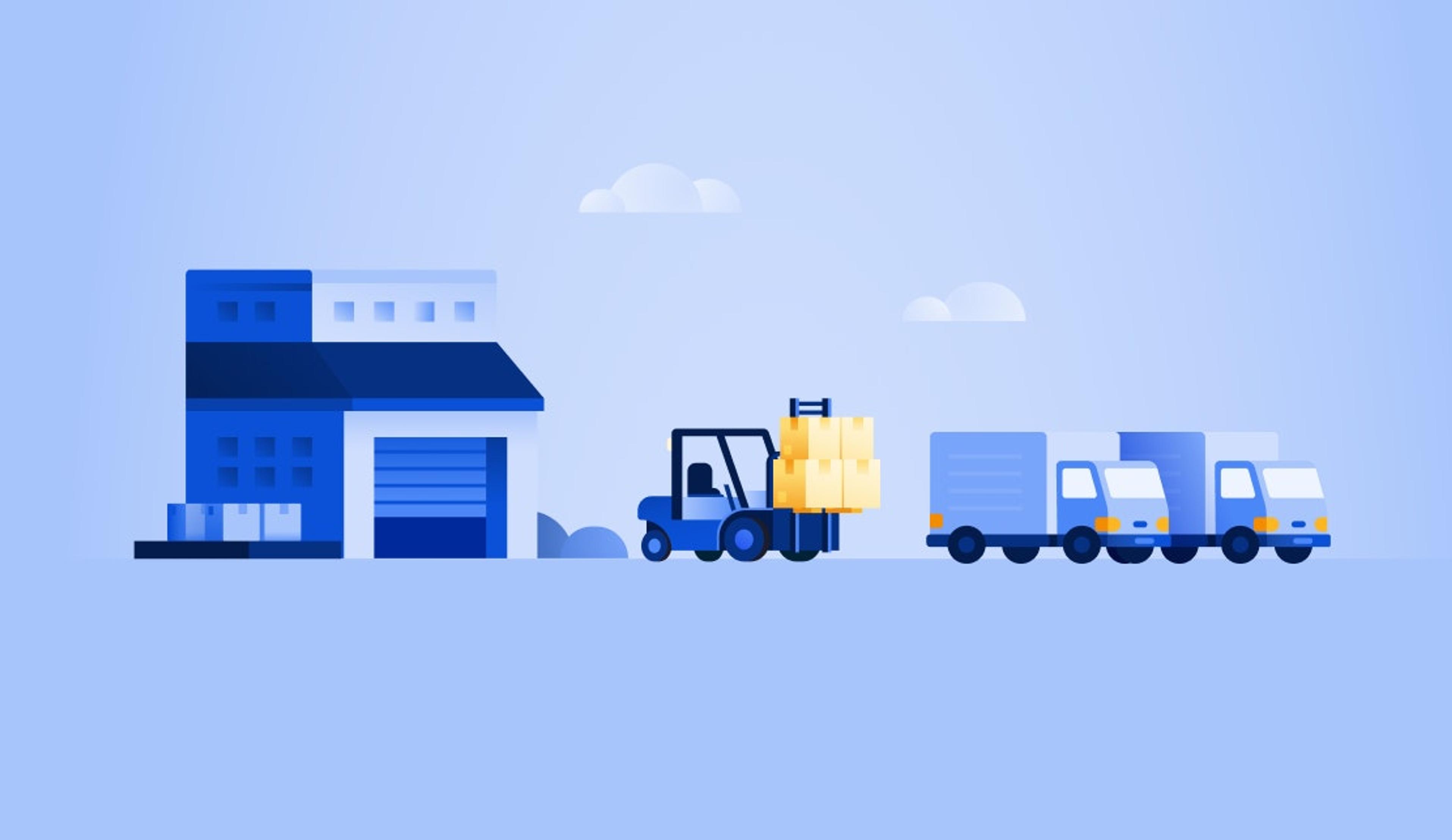 how distribution center works