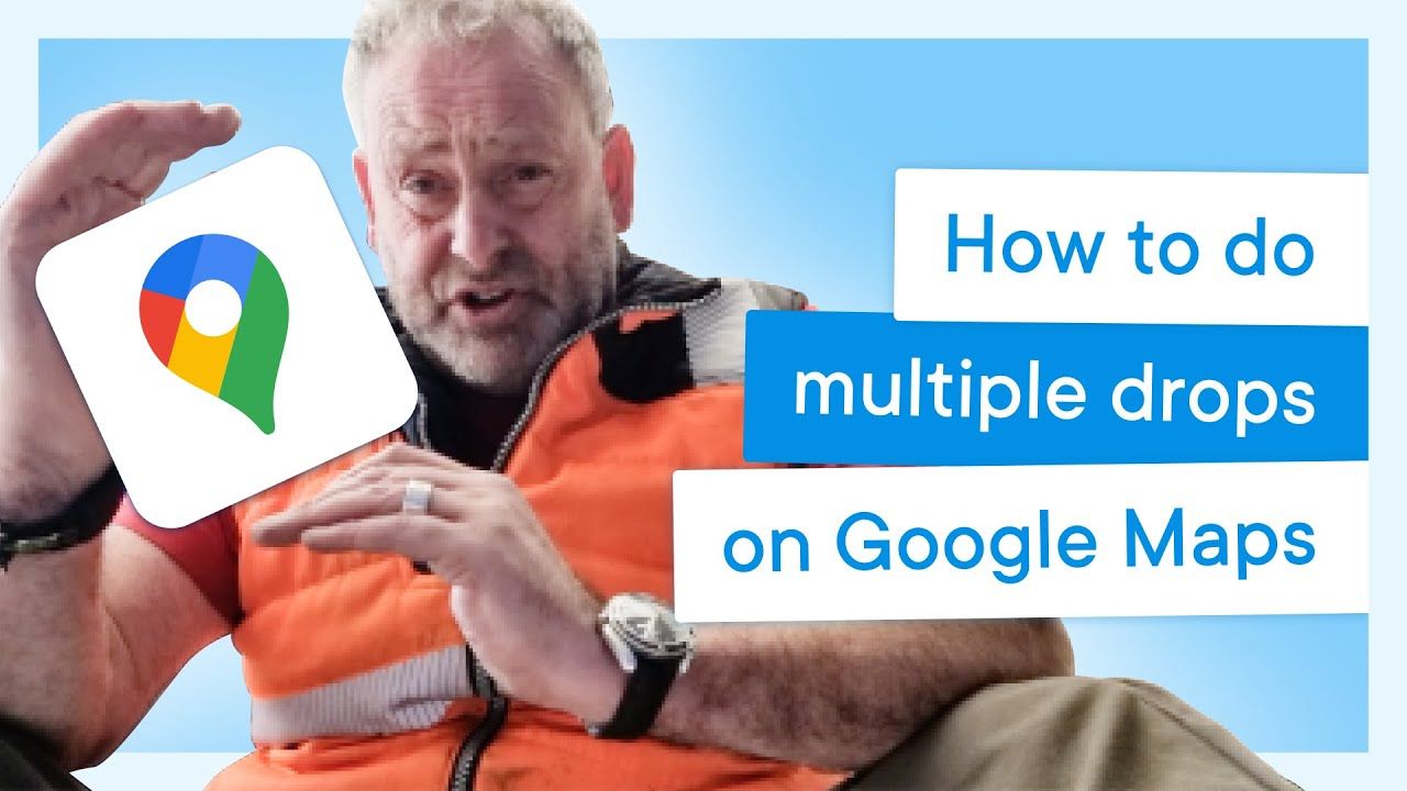 How to Plan Multiple Stops on Google Maps | Pete the Courier Driver