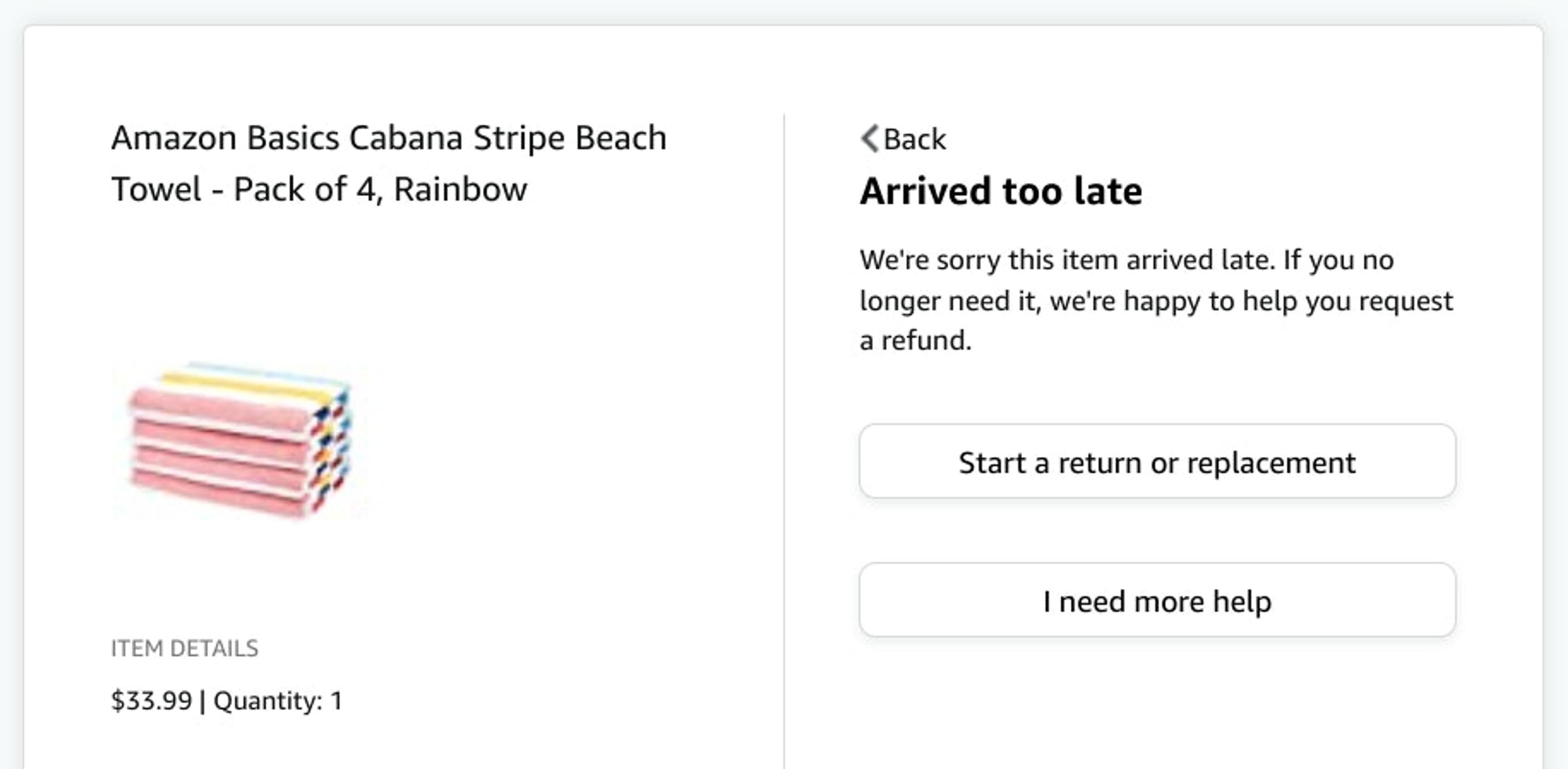 amazon refund 3