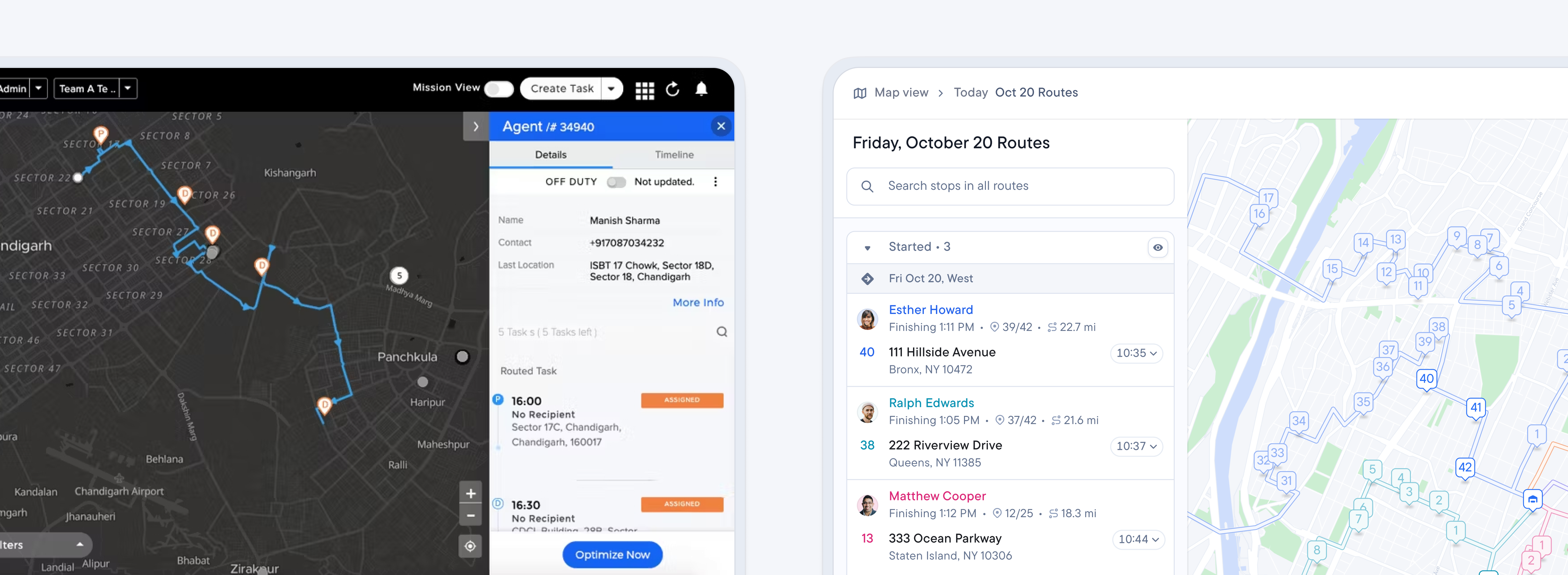 Tookan and Spoke Dispatch dispatcher dashboards