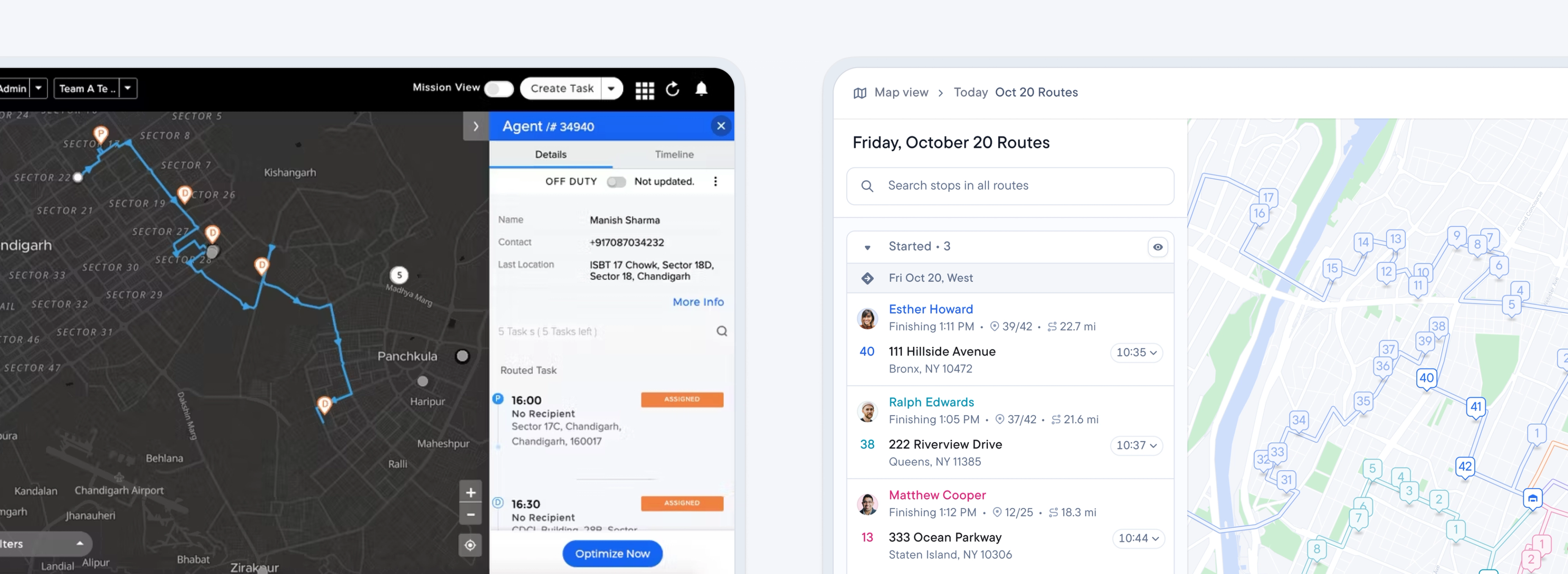 Tookan and Spoke Dispatch dispatcher dashboards