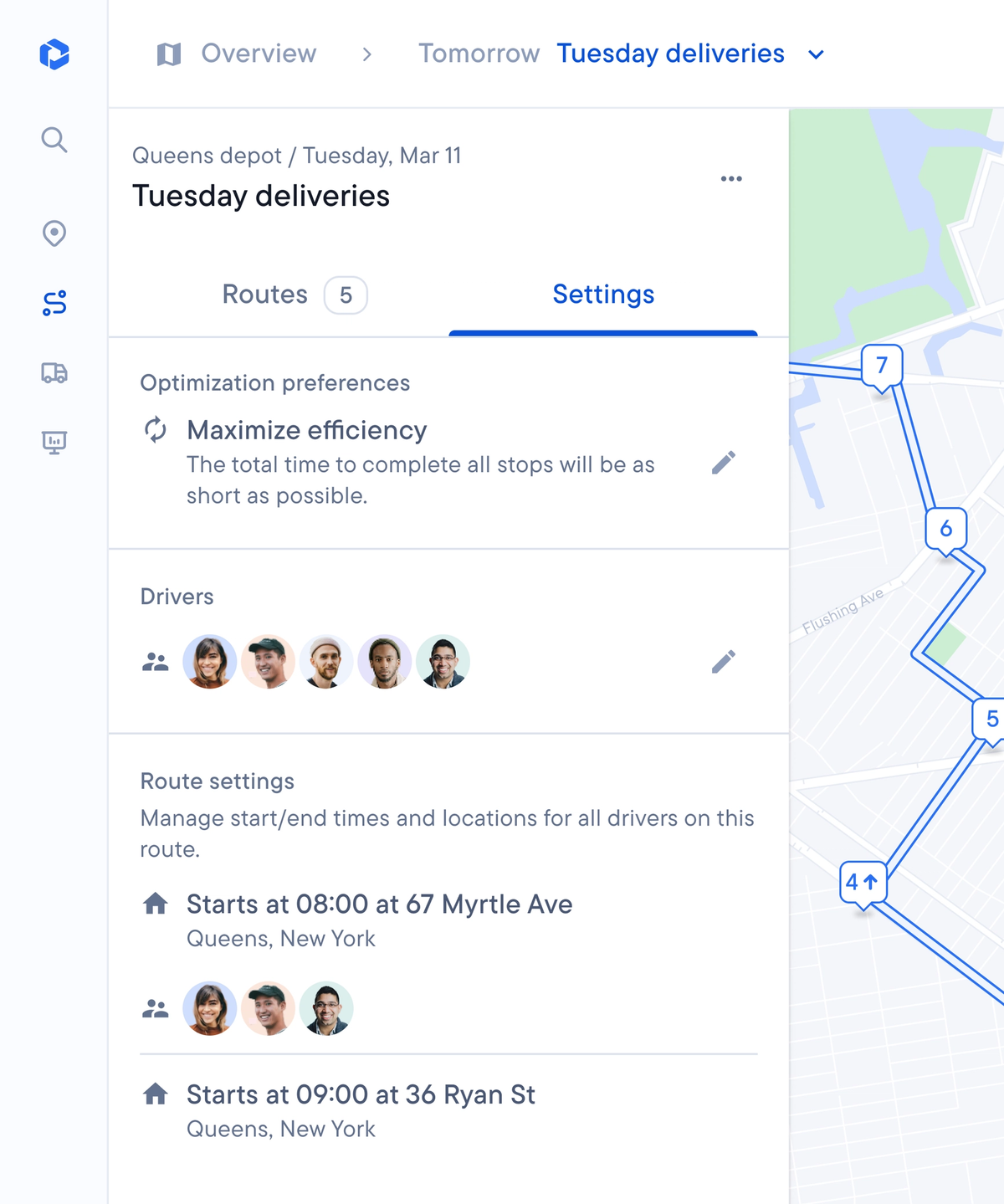 Dispatch Route Spoke Dispatch: Slow routes cost more than just time