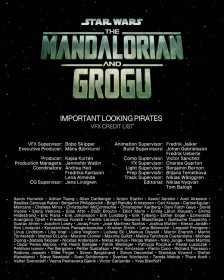 Mandalorian & Grogu Credits
