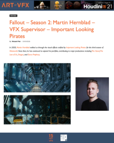Fallout S2 Art of VFX Interview