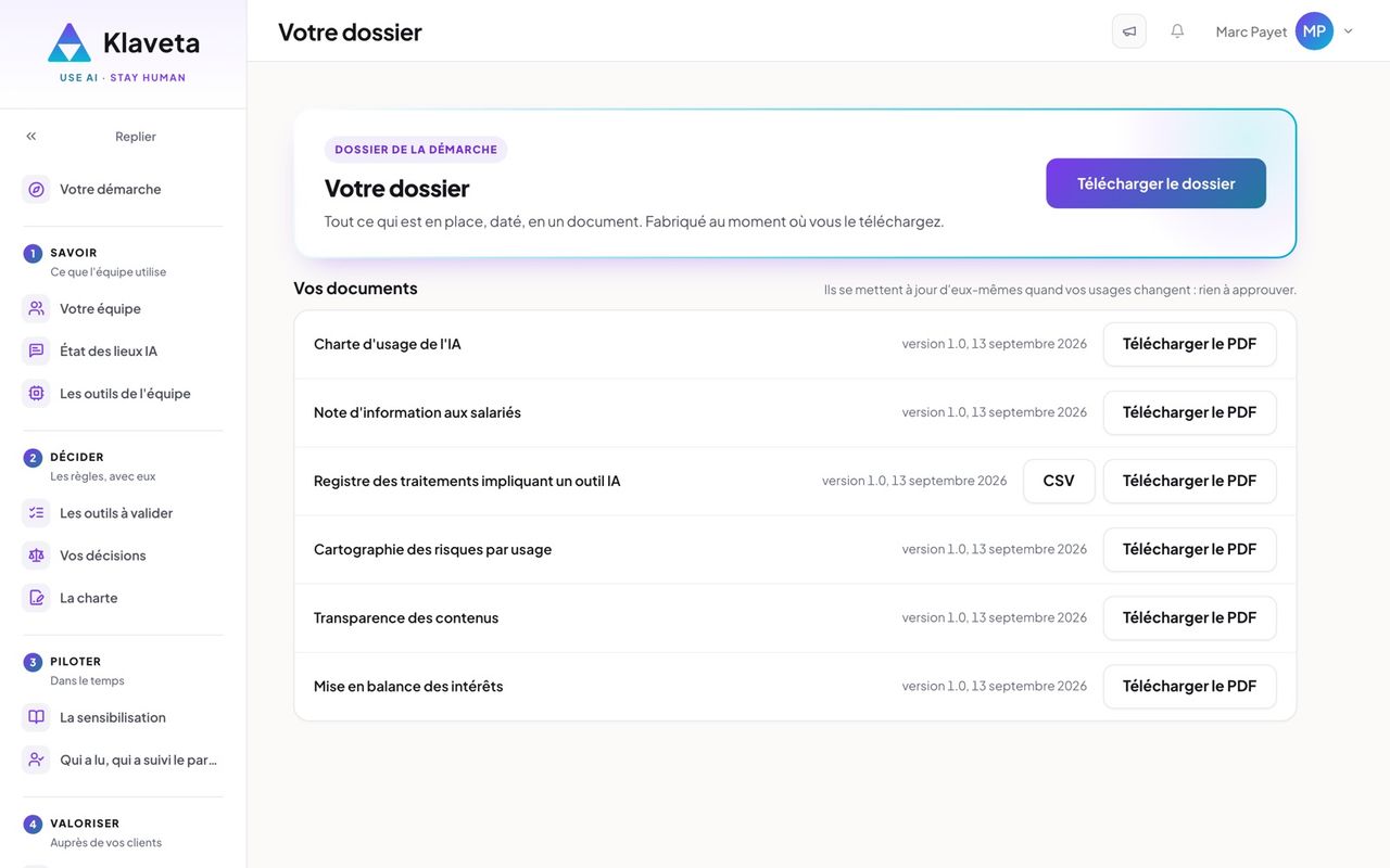 Votre dossier