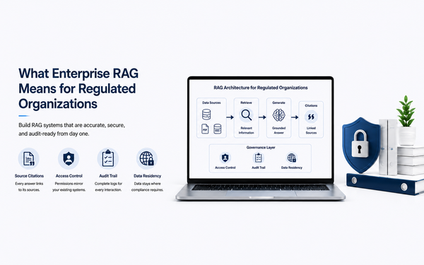 What Enterprise RAG Means for Regulated Organizations 