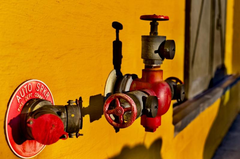 Extinction automatique incendie industrielle